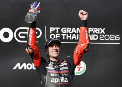 Moto Gp: subito super Bezzecchi Marquez si ritira, Acosta leader