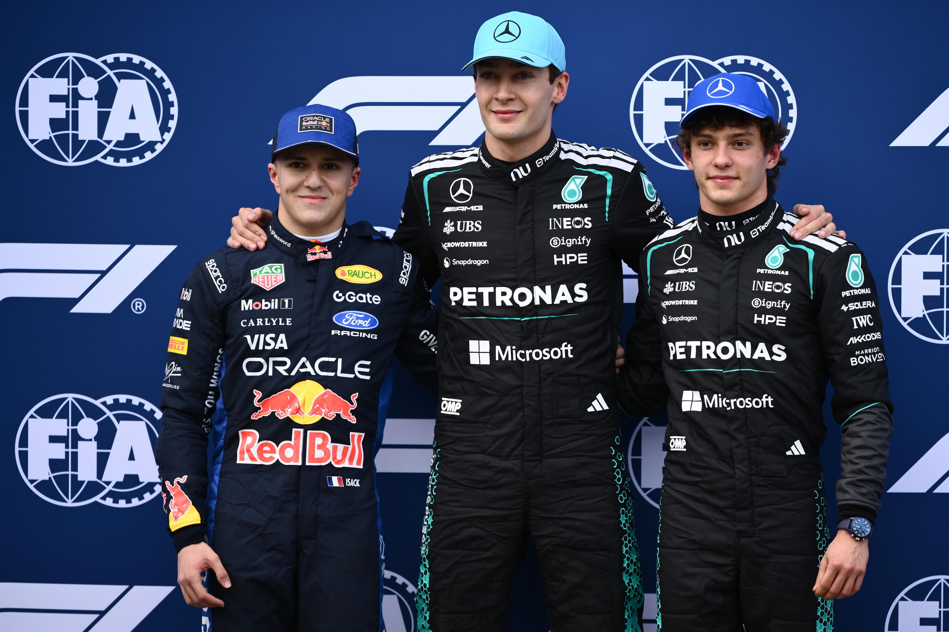 Le Mercedes volano: pole di Russell Hamilton: “Spero sia solo potenza”