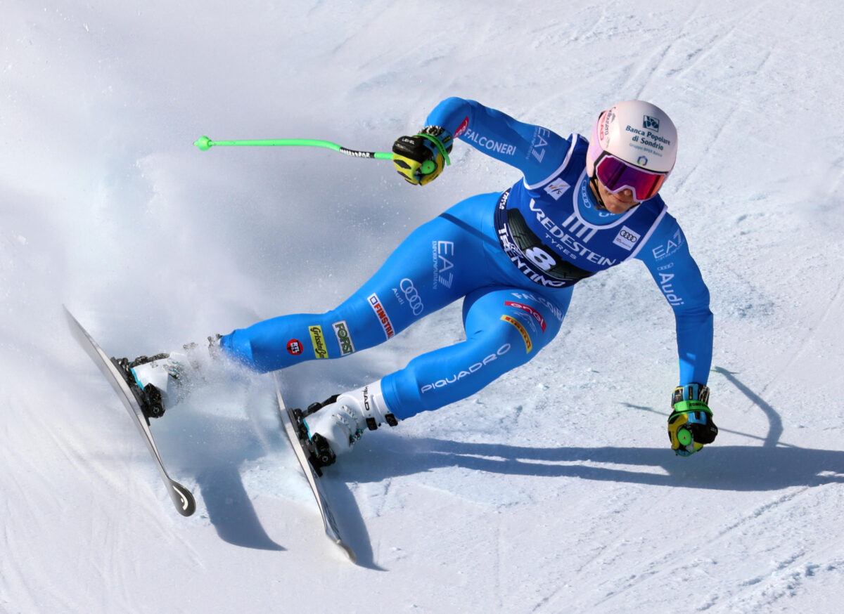 Nel SuperG donne è grand’Italia Vince la Curtoni, Zenere terza Nel SuperG donne è grand’Italia Vince la Curtoni, Zenere terza