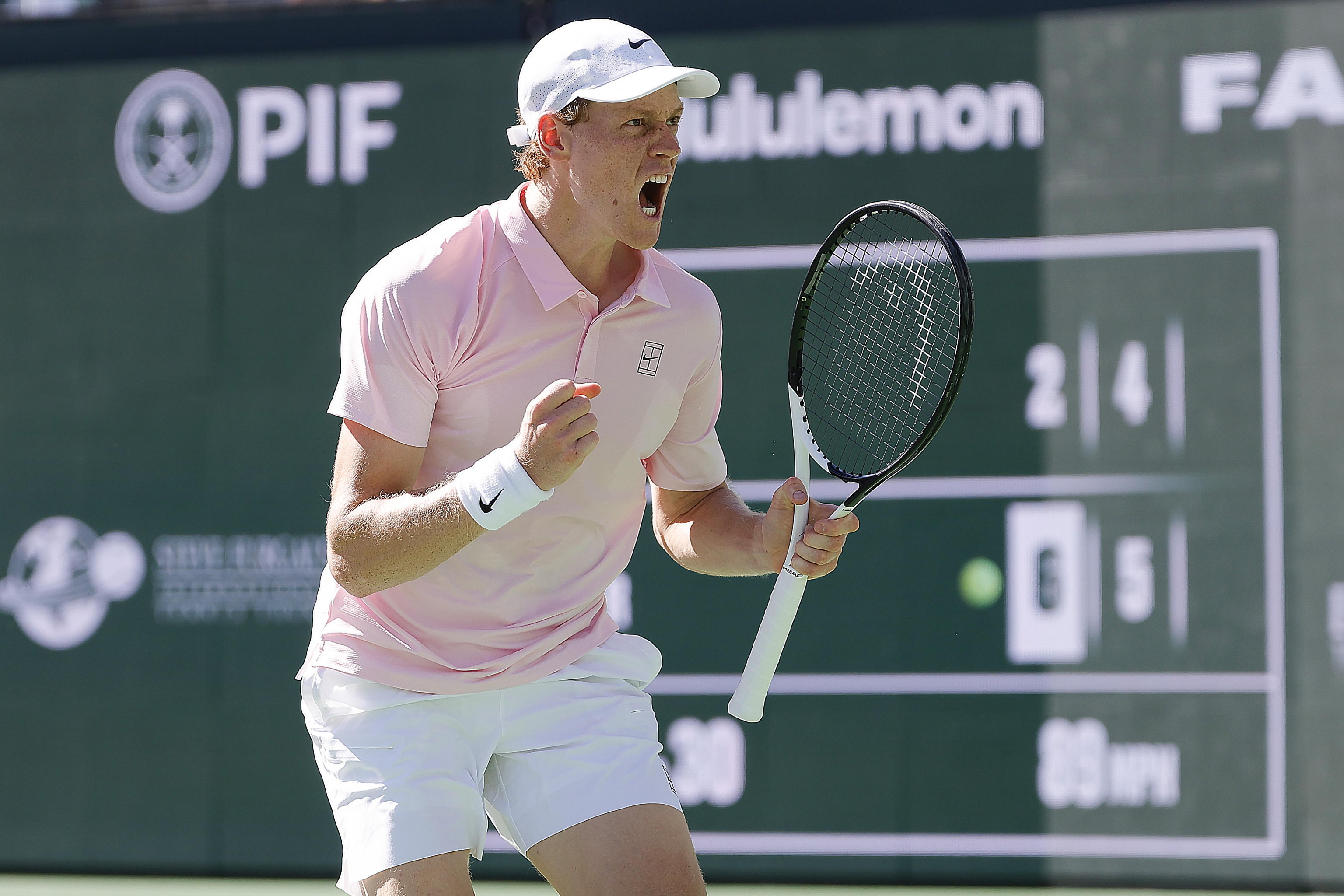Un grande Sinner strapazza Zverev Finale a Indian Wells con Medvedev