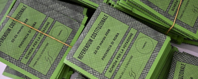 Referendum giustizia 2026 scheda votazione