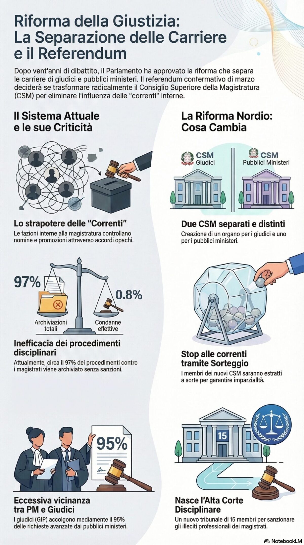 Tutto quello che c’è da sapere (ma proprio tutto) sulla riforma della giustizia 