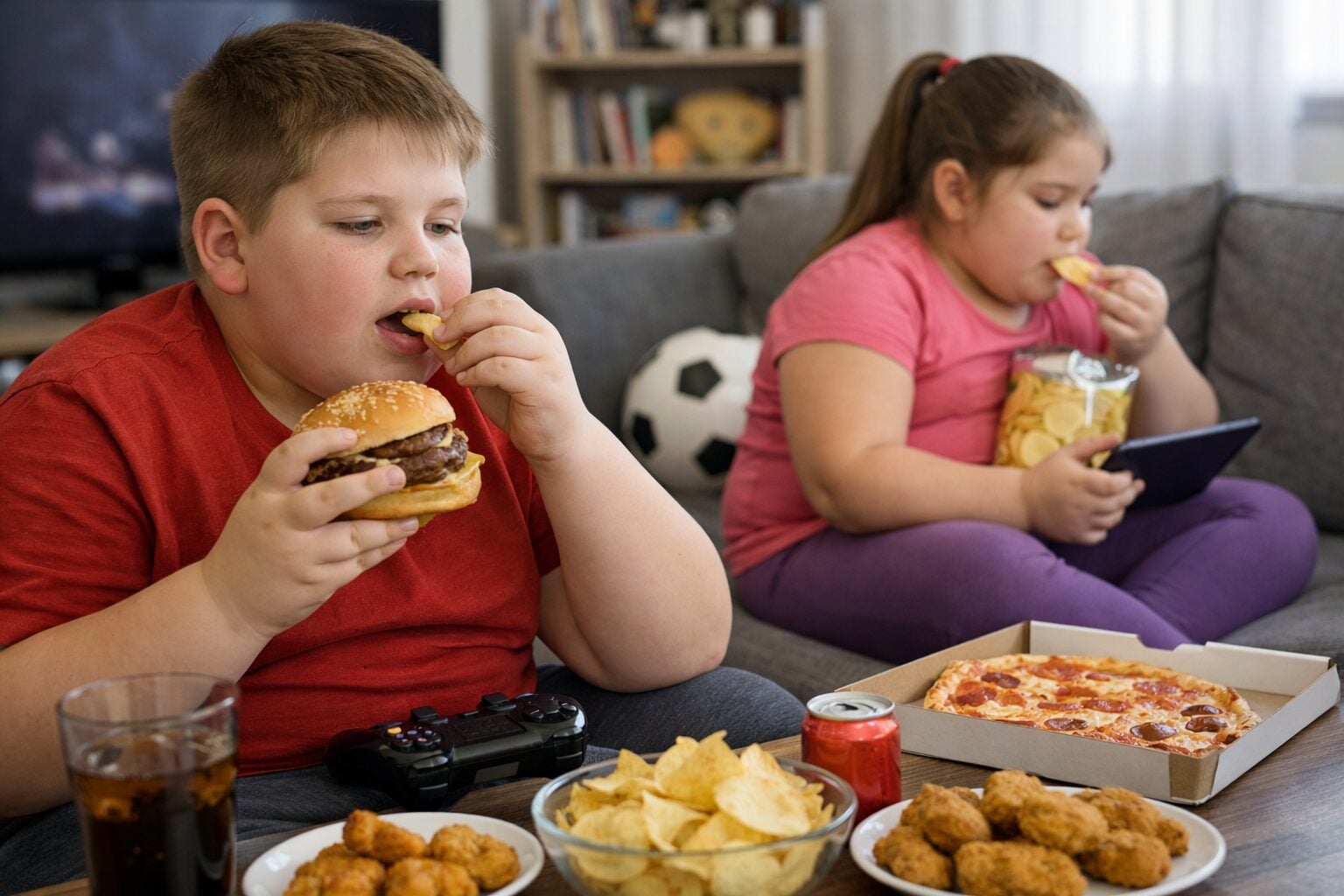 Allarme obesità tra i bambini: dieta sbagliata e sedentarietà tra le cause principali