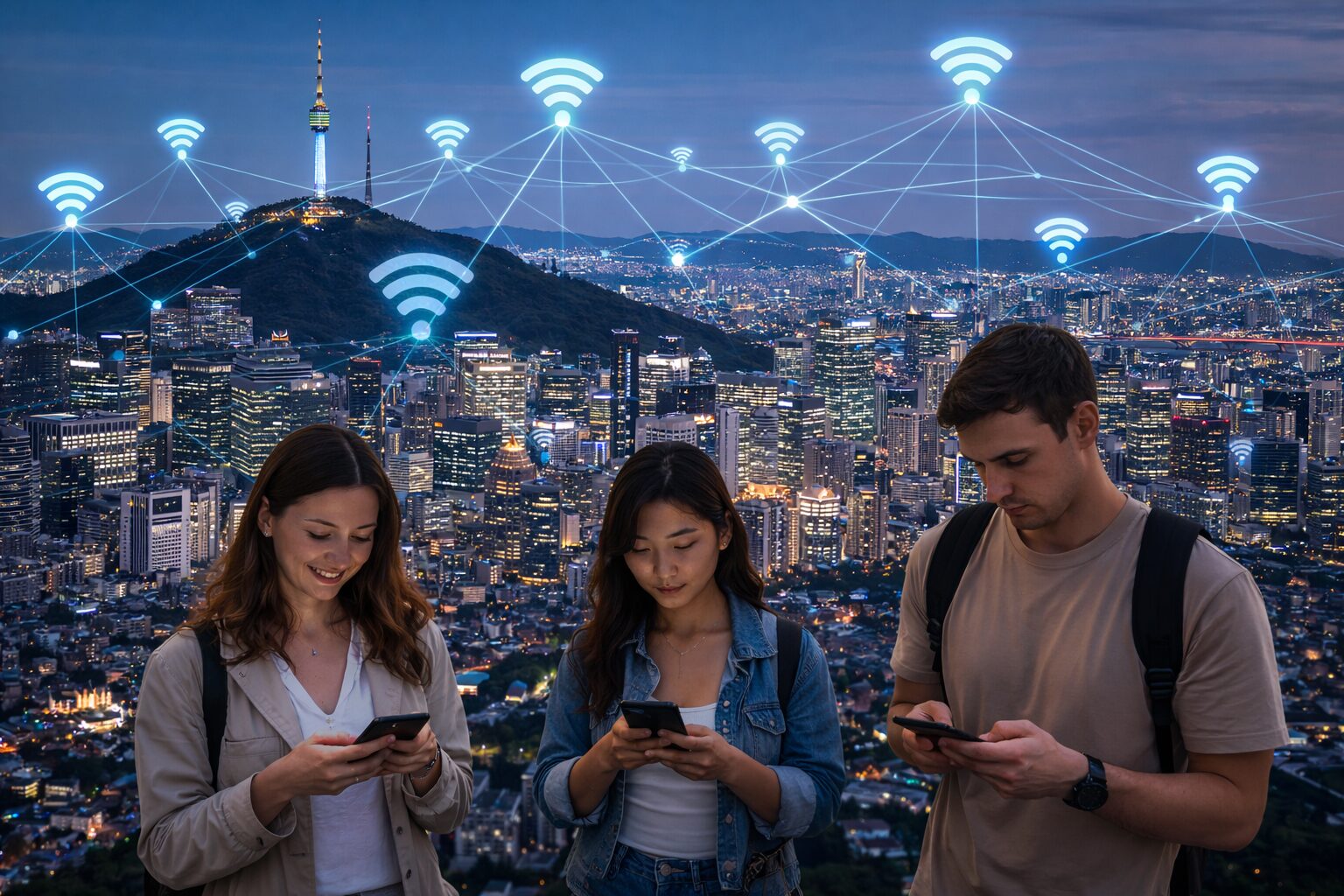 Seoul spinge sul Wi-Fi pubblico, ma non basta: la vera connessione in viaggio è un’altra cosa