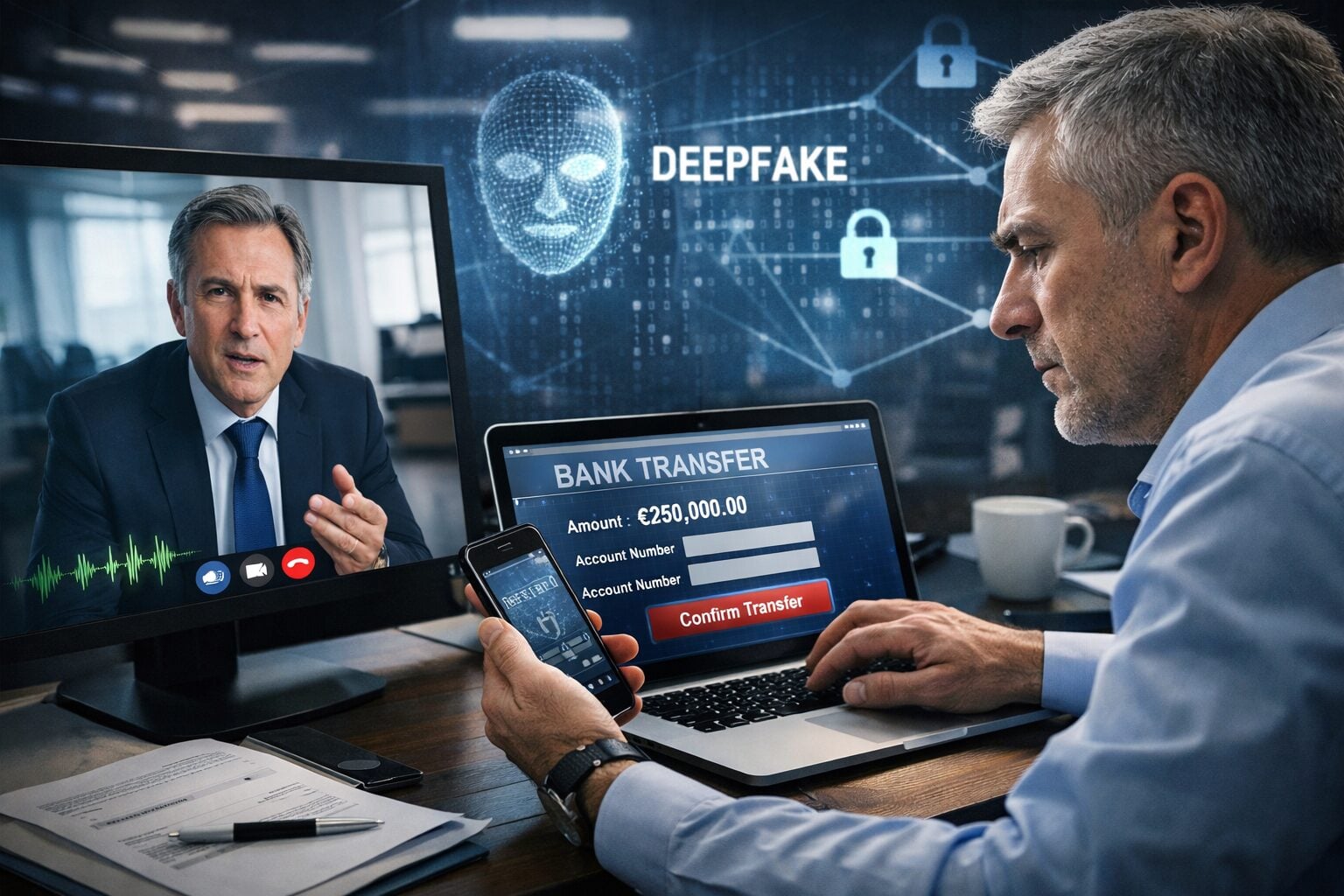 Ti chiama il tuo capo (ma non è lui): tutte le truffe con voce clonata che stanno svuotando i conti