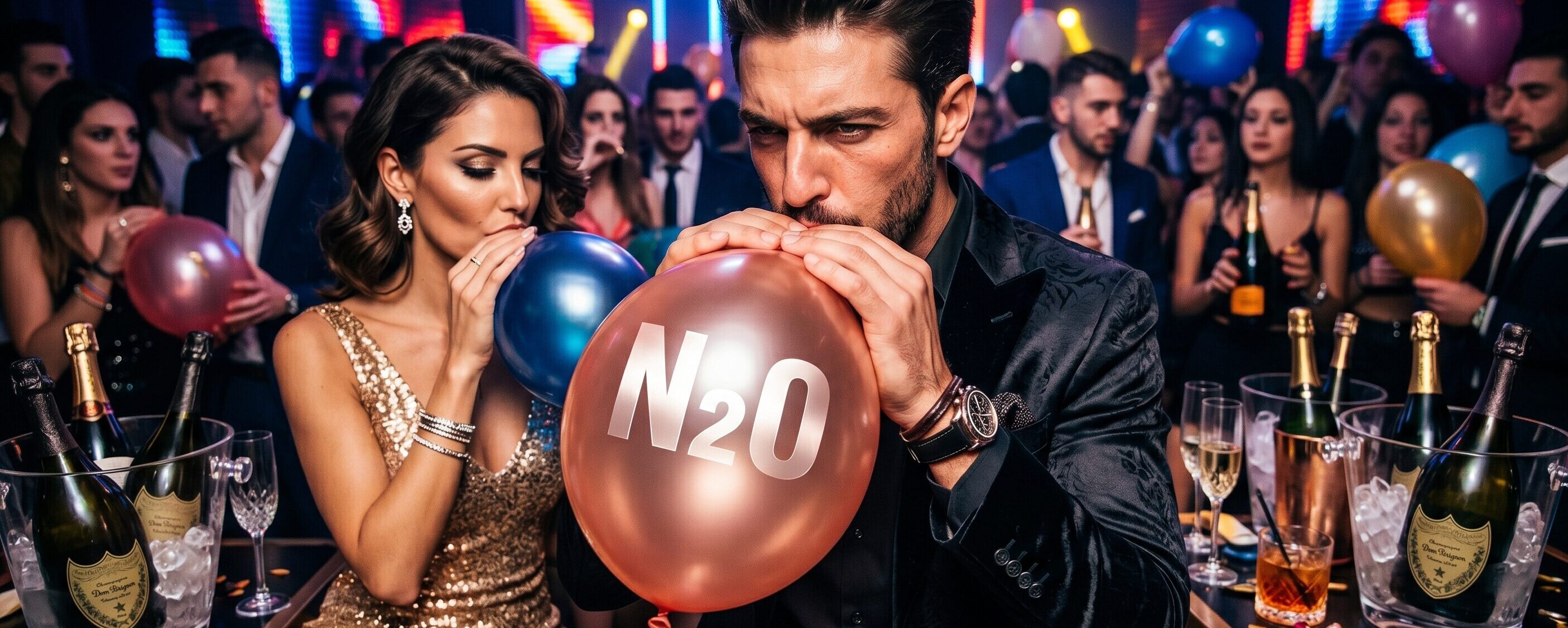 La “droga del palloncino” nei party dei calciatori: come funziona davvero e cosa fa al cervello