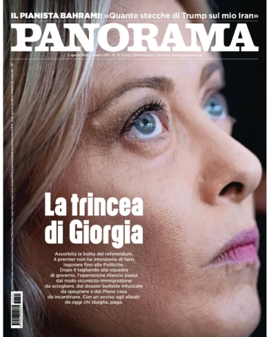 La trincea di Giorgia – Panorama in edicola