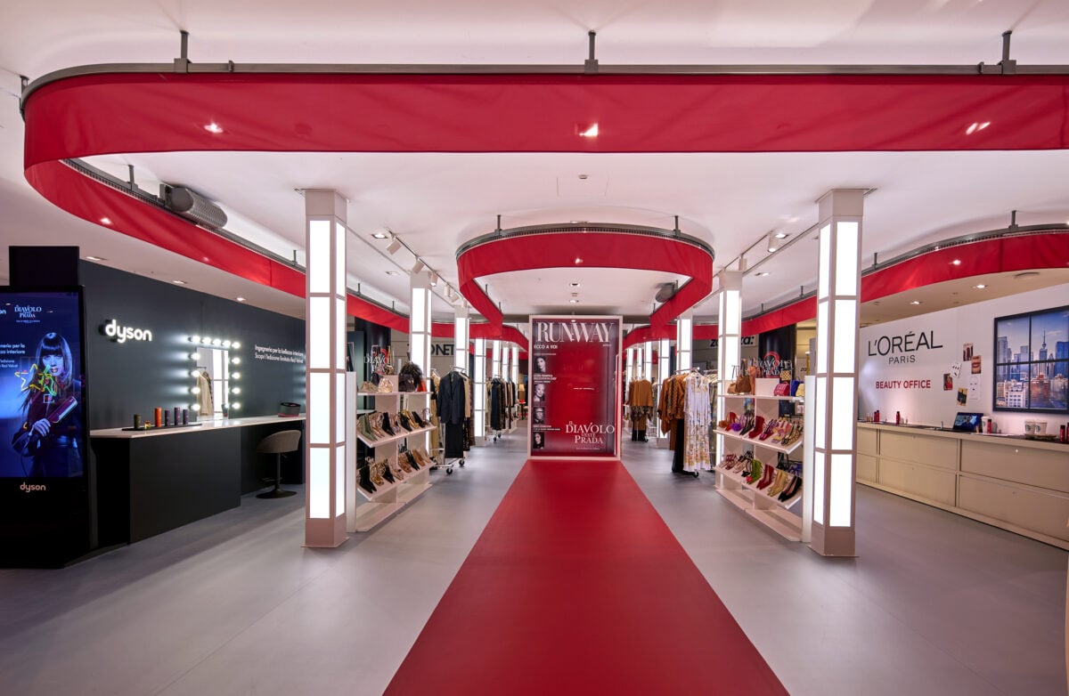 Rinascente svela il takeover per Il Diavolo Veste Prada 2 Rinascente svela il takeover per Il Diavolo Veste Prada 2