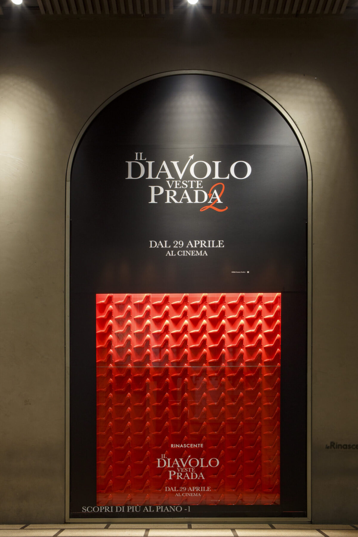 Rinascente svela il takeover per Il Diavolo Veste Prada 2 Rinascente svela il takeover per Il Diavolo Veste Prada 2