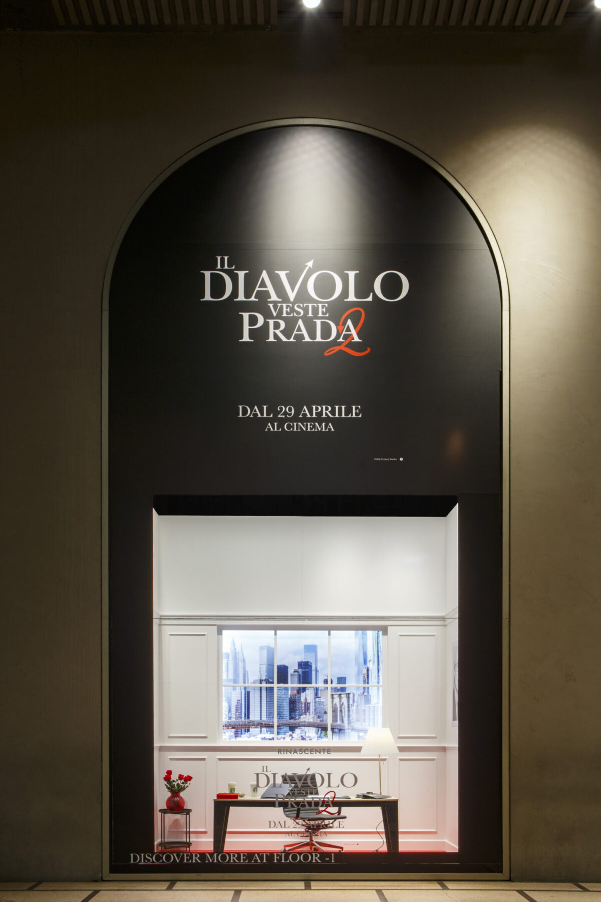 Rinascente svela il takeover per Il Diavolo Veste Prada 2 Rinascente svela il takeover per Il Diavolo Veste Prada 2