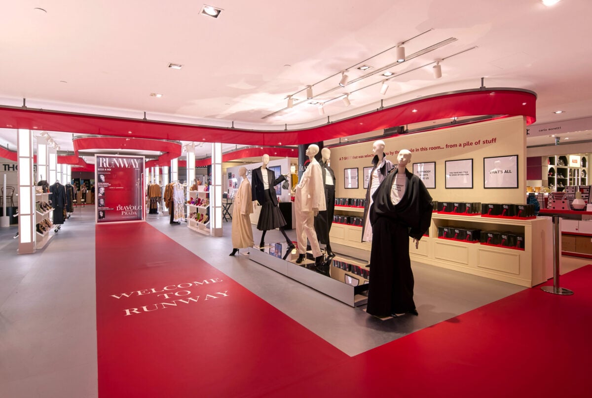 Rinascente svela il takeover per Il Diavolo Veste Prada 2 Rinascente svela il takeover per Il Diavolo Veste Prada 2