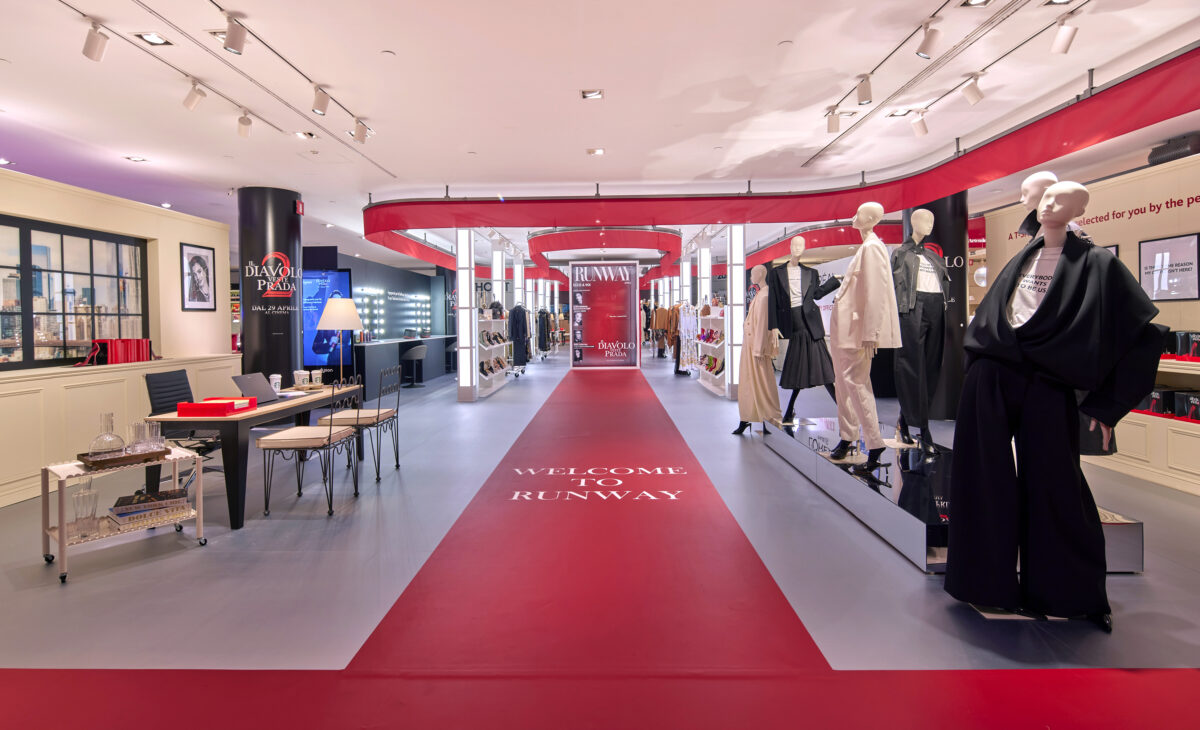 Rinascente svela il takeover per Il Diavolo Veste Prada 2 Rinascente svela il takeover per Il Diavolo Veste Prada 2