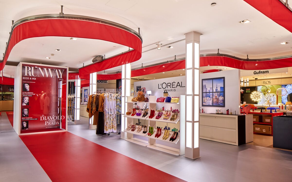 Rinascente svela il takeover per Il Diavolo Veste Prada 2 Rinascente svela il takeover per Il Diavolo Veste Prada 2