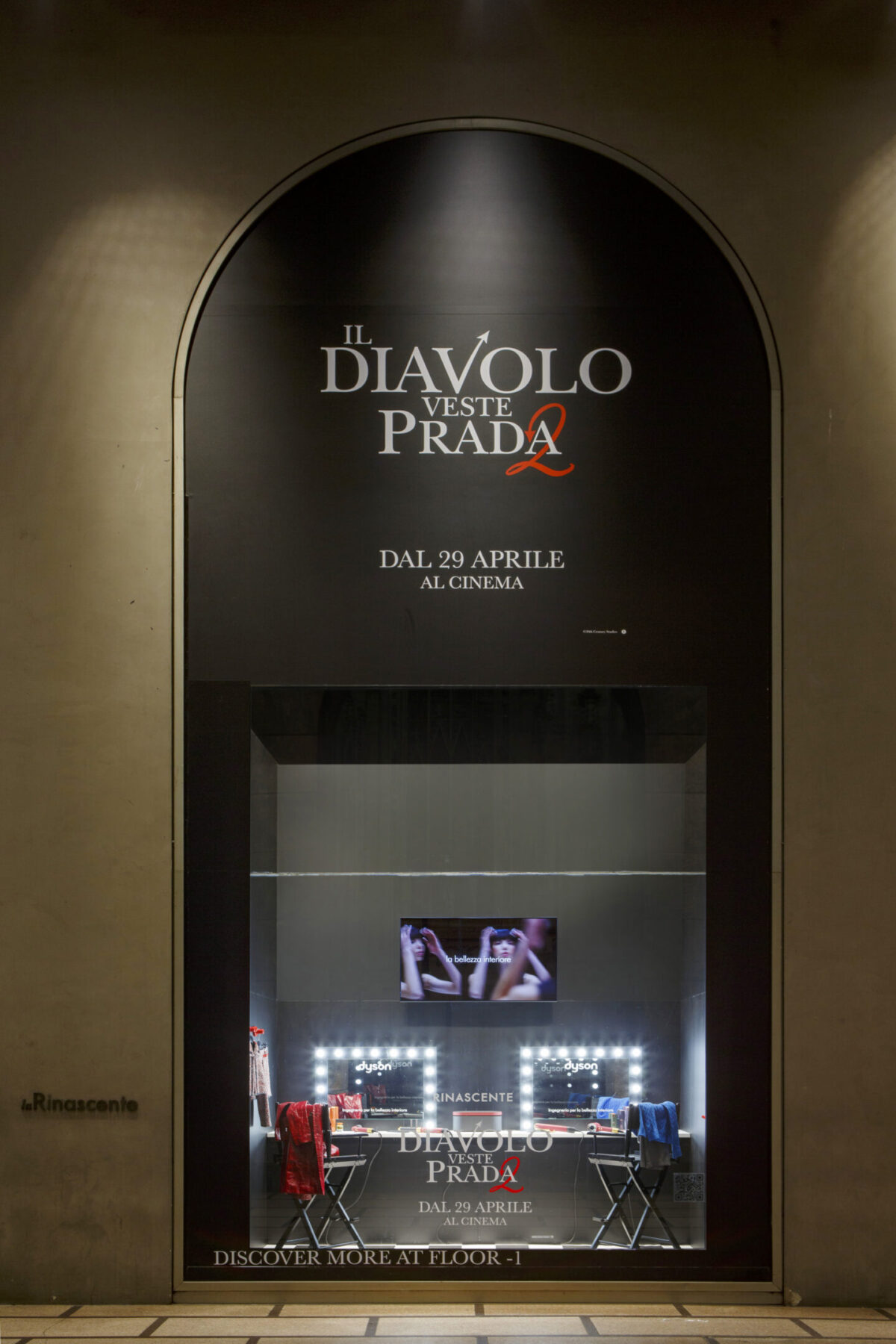 Rinascente svela il takeover per Il Diavolo Veste Prada 2 Rinascente svela il takeover per Il Diavolo Veste Prada 2