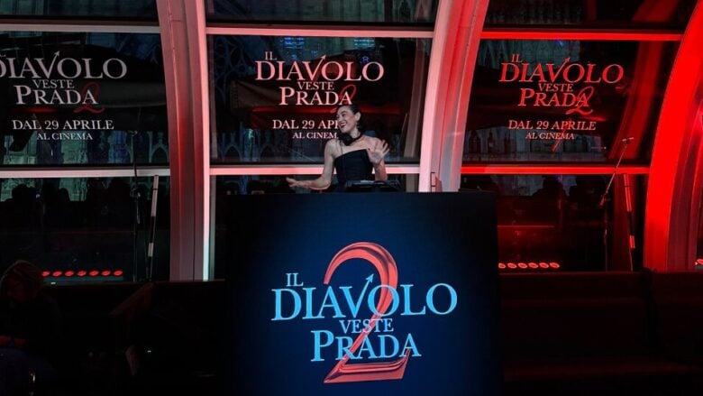 Festa il Diavolo veste Prada 2 - Milano la Rinascente