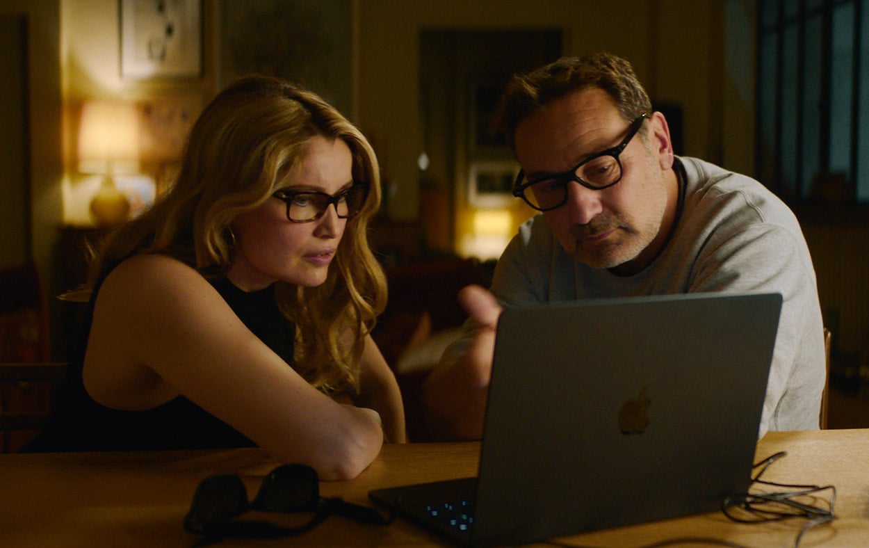 Il delitto del terzo piano, Laetitia Casta in trame alla Hitchcock