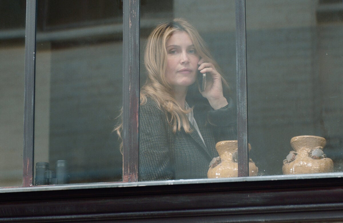 Il delitto del terzo piano, Laetitia Casta in trame alla Hitchcock