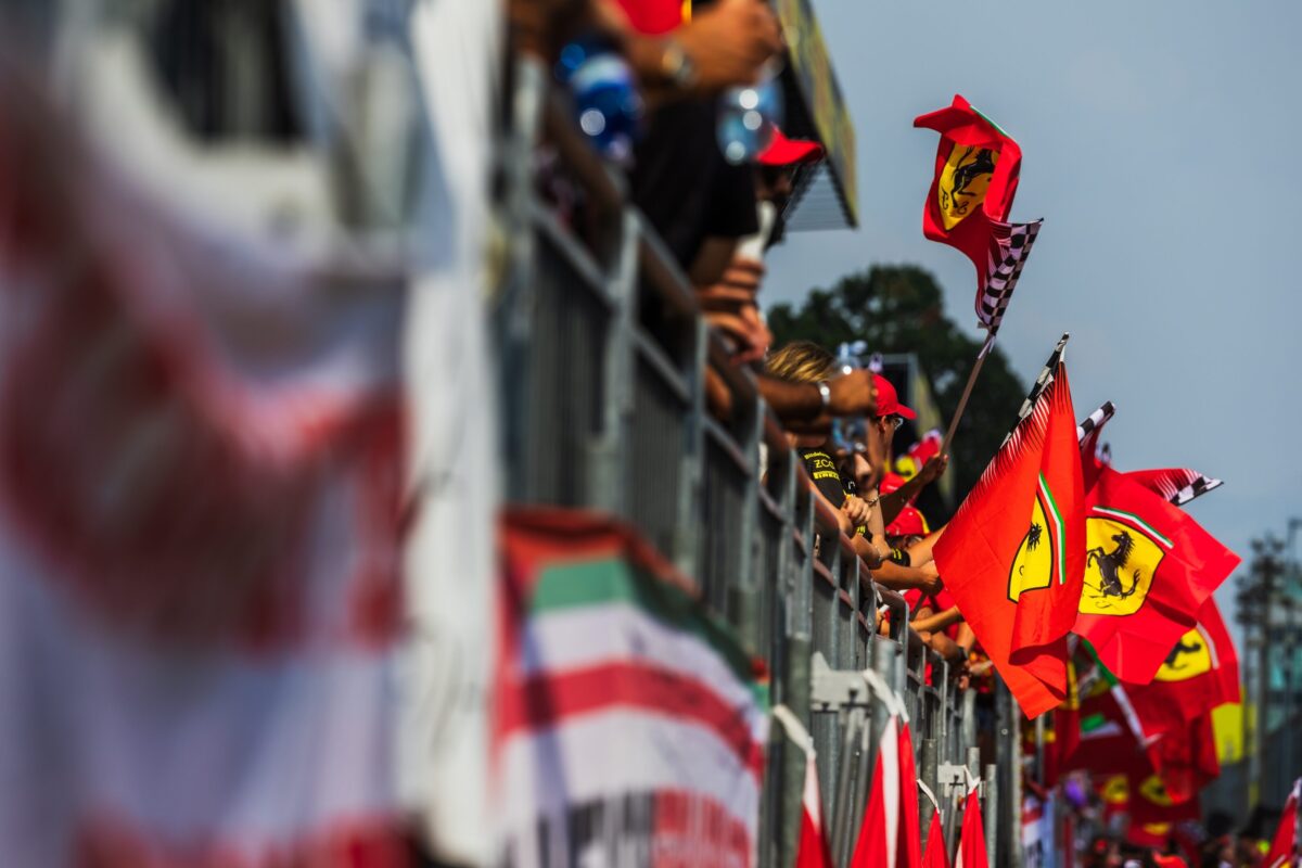 Il filming day della Ferrari a Monza, provata la nuova ala