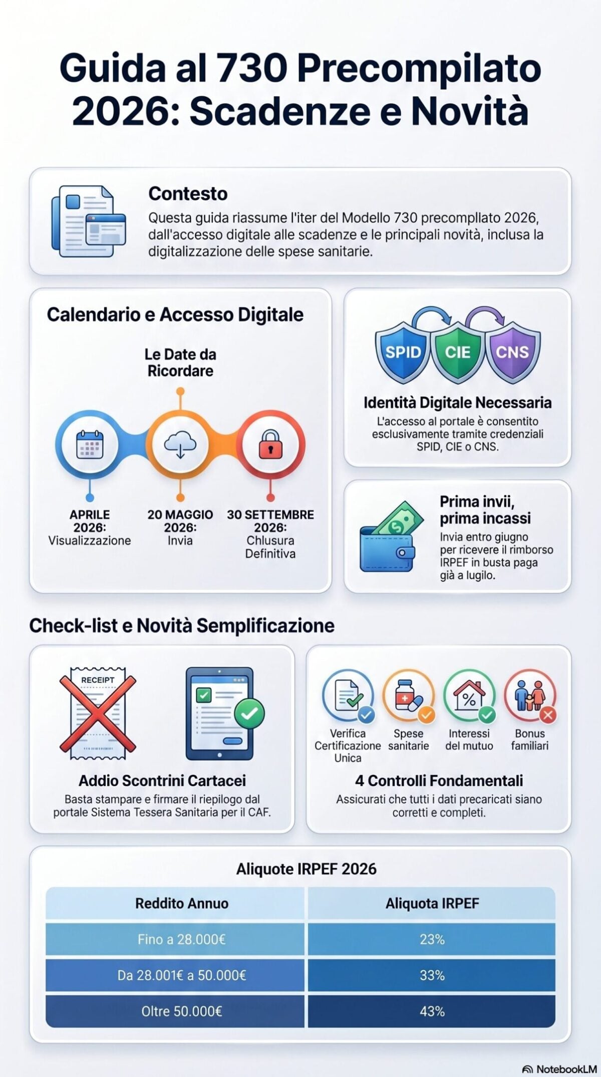 730 precompilato 2026: date, accesso e controlli da fare subito per ottenere il rimborso in estate