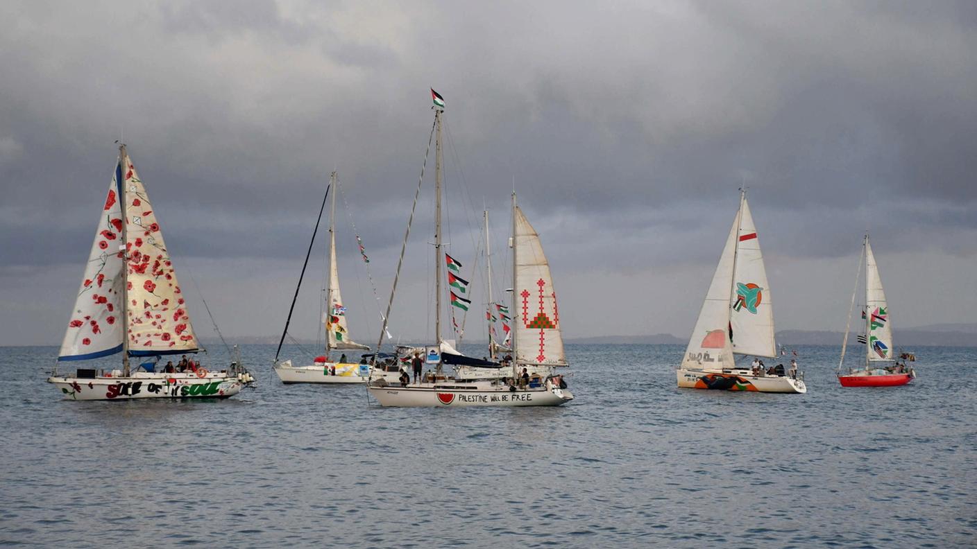 Global Sumud Flotilla fermata da Israele: bloccate tutte le imbarcazioni dirette a Gaza Global Sumud Flotilla fermata da Israele: bloccate tutte le imbarcazioni dirette a Gaza