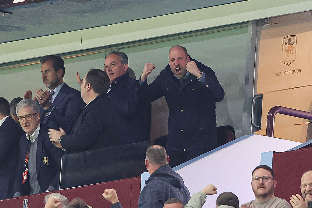 L’Aston Villa conquista la finale Tutta la gioia del principe William