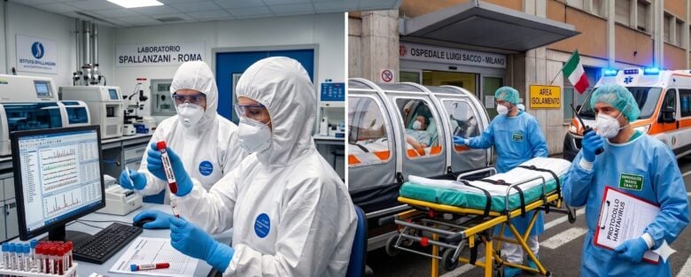 Hantavirus contagio quarantena Italia