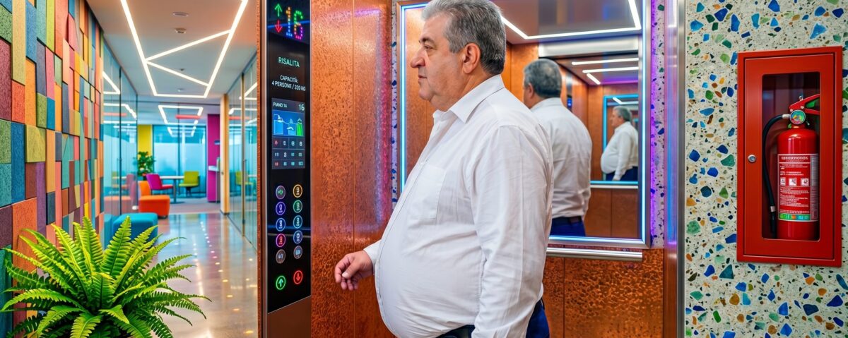 Gli ascensori sono ancora sicuri? Il boom dell’obesità mette in crisi i vecchi standard