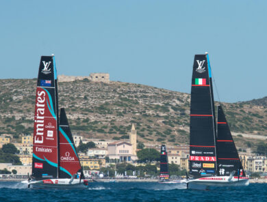 America’s Cup: Luna Rossa vola sul Golfo degli Angeli nella regata preliminare
