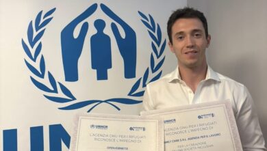 Openjobmetis e Family Care ricevono il riconoscimento UNHCR “Welcome. Working for Refugee Integration 2025