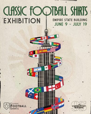 Mondiali 2026, l’Empire State Building celebra le maglie storiche