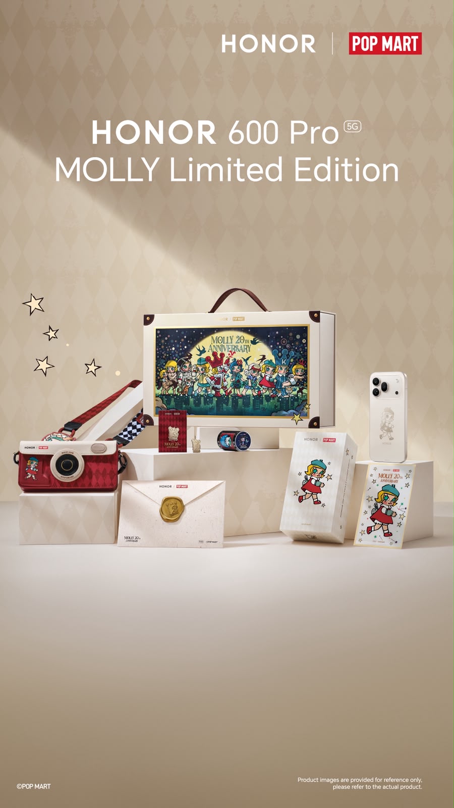 POP MART entra negli smartphone: HONOR trasforma Molly nel nuovo feticcio tech da collezione POP MART entra negli smartphone: HONOR trasforma Molly nel nuovo feticcio tech da collezione