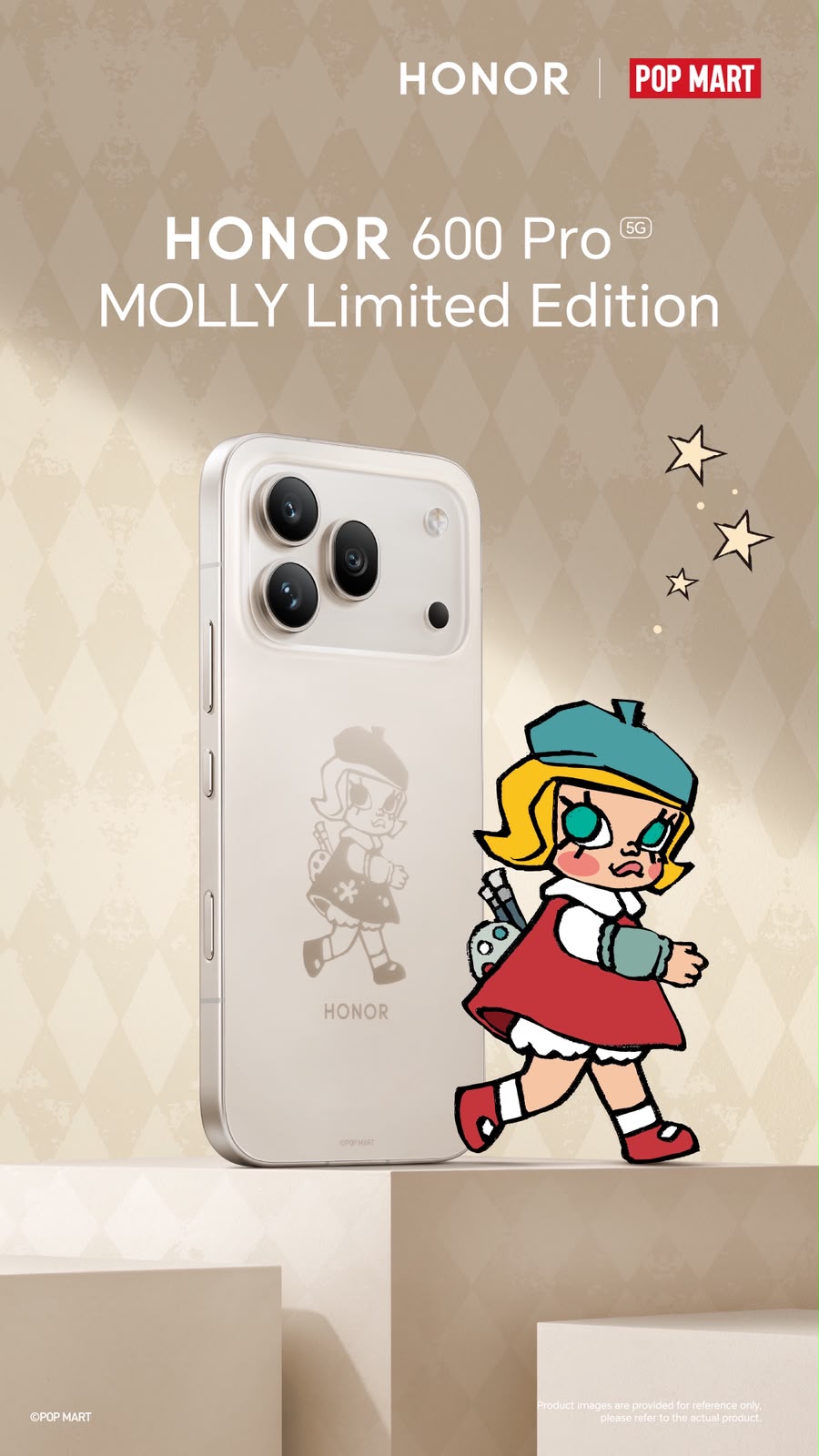 POP MART entra negli smartphone: HONOR trasforma Molly nel nuovo feticcio tech da collezione POP MART entra negli smartphone: HONOR trasforma Molly nel nuovo feticcio tech da collezione