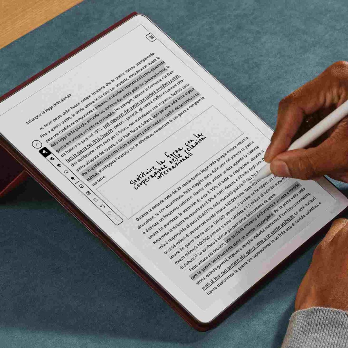 Leggere, annotare, creare: così Kindle cambia il concetto di taccuino digitale Leggere, annotare, creare: così Kindle cambia il concetto di taccuino digitale