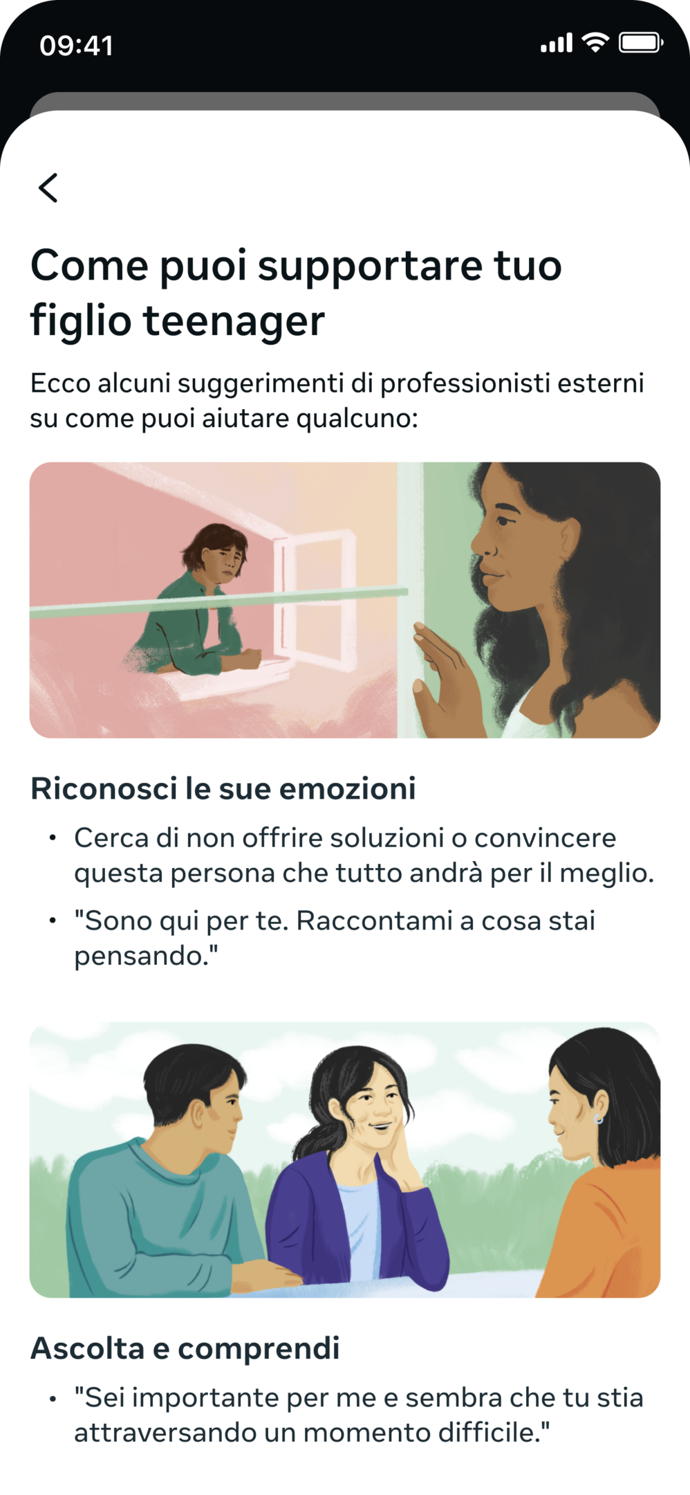 Meta AI avviserà i genitori se un adolescente parla di suicidio o autolesionismo