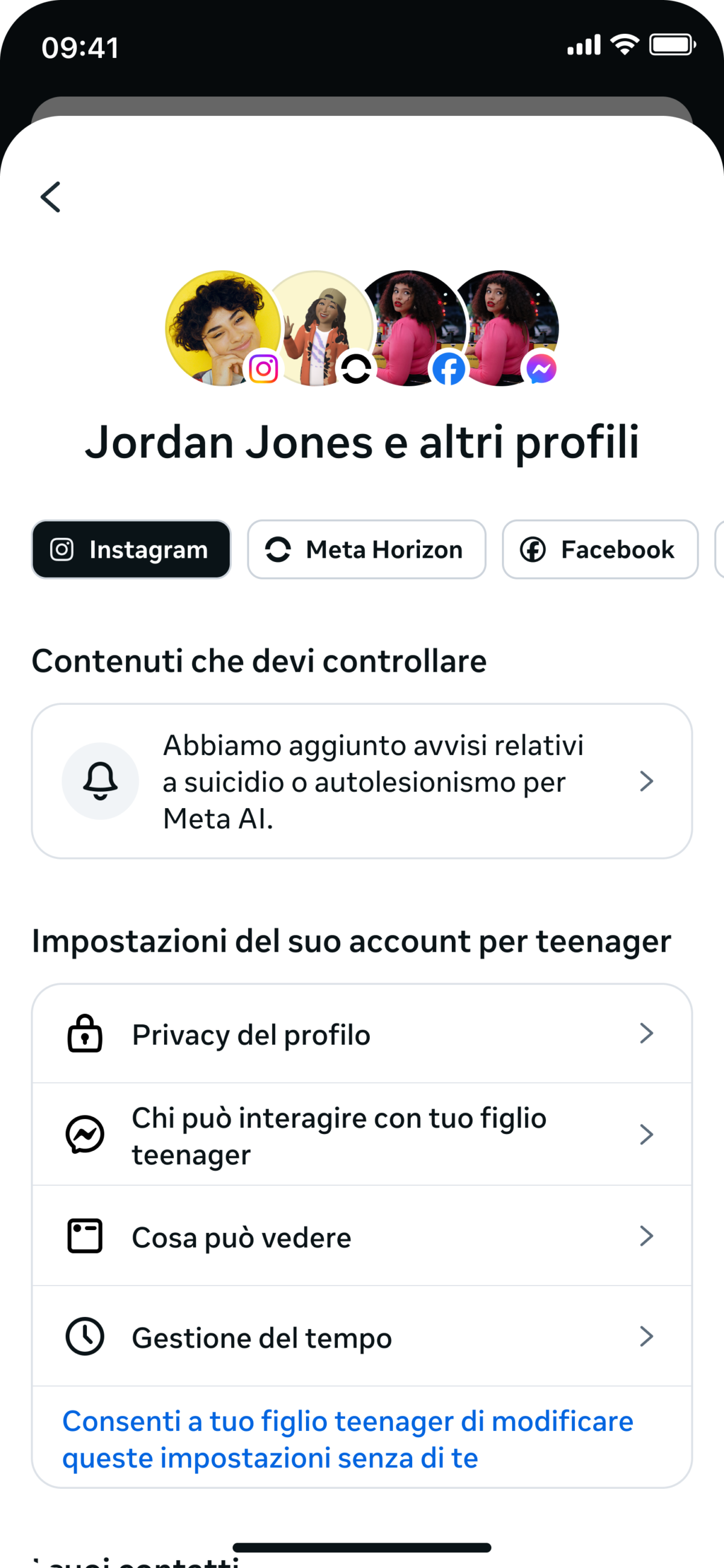 Meta AI avviserà i genitori se un adolescente parla di suicidio o autolesionismo