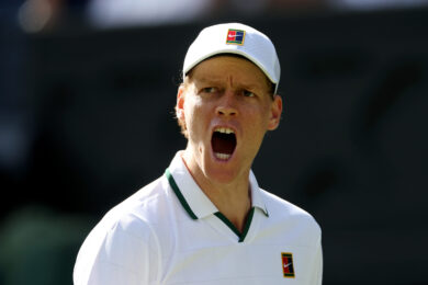 A Wimbledon non è ancora il vero Sinner ma batte Borges in tre set