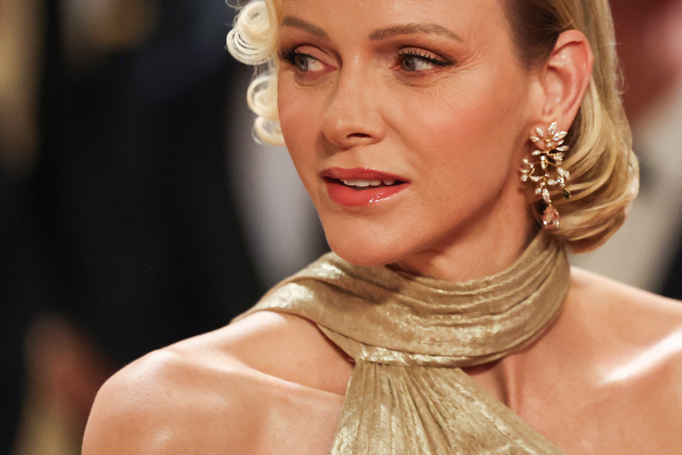 Charlène di Monaco incanta al Ballo della Croce Rossa con un look ispirato a Grace Kelly Charlène di Monaco incanta al Ballo della Croce Rossa con un look ispirato a Grace Kelly