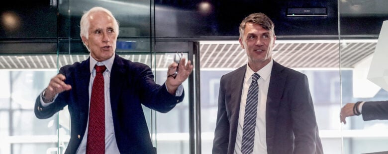 Giovanni Malagò e Paolo Maldini