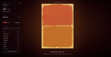 Che tempo fa? Chiedetelo a Rothko: quando un algoritmo trasforma il cielo in un’opera d’arte