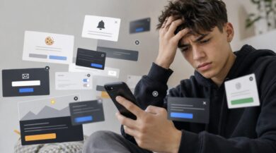Pop-up, cookie e banner: perché navigare da smartphone è complicato, soprattutto per la GenZ