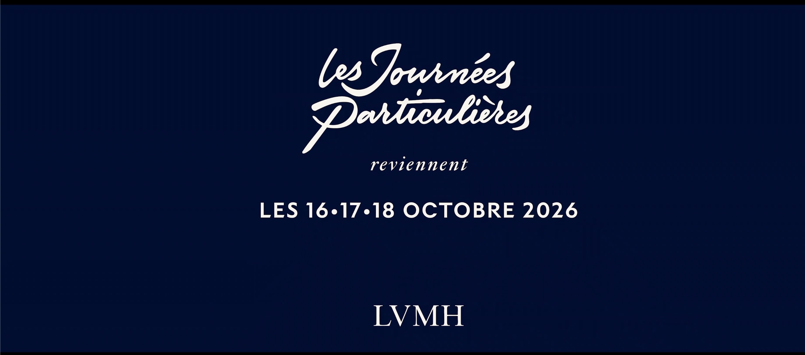 Antoine Arnault svela il programma dell’edizione 2026 del Les Journées Particulières Antoine Arnault svela il programma dell’edizione 2026 del Les Journées Particulières