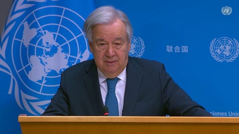 Intelligenza Artificiale, António Guterres
