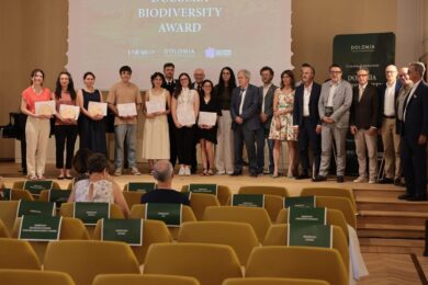Dolomia Biodiversity Award: proclamati a Belluno i vincitori della prima edizione