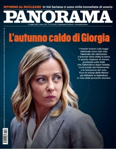 L’autunno caldo di Giorgia – Panorama in edicola