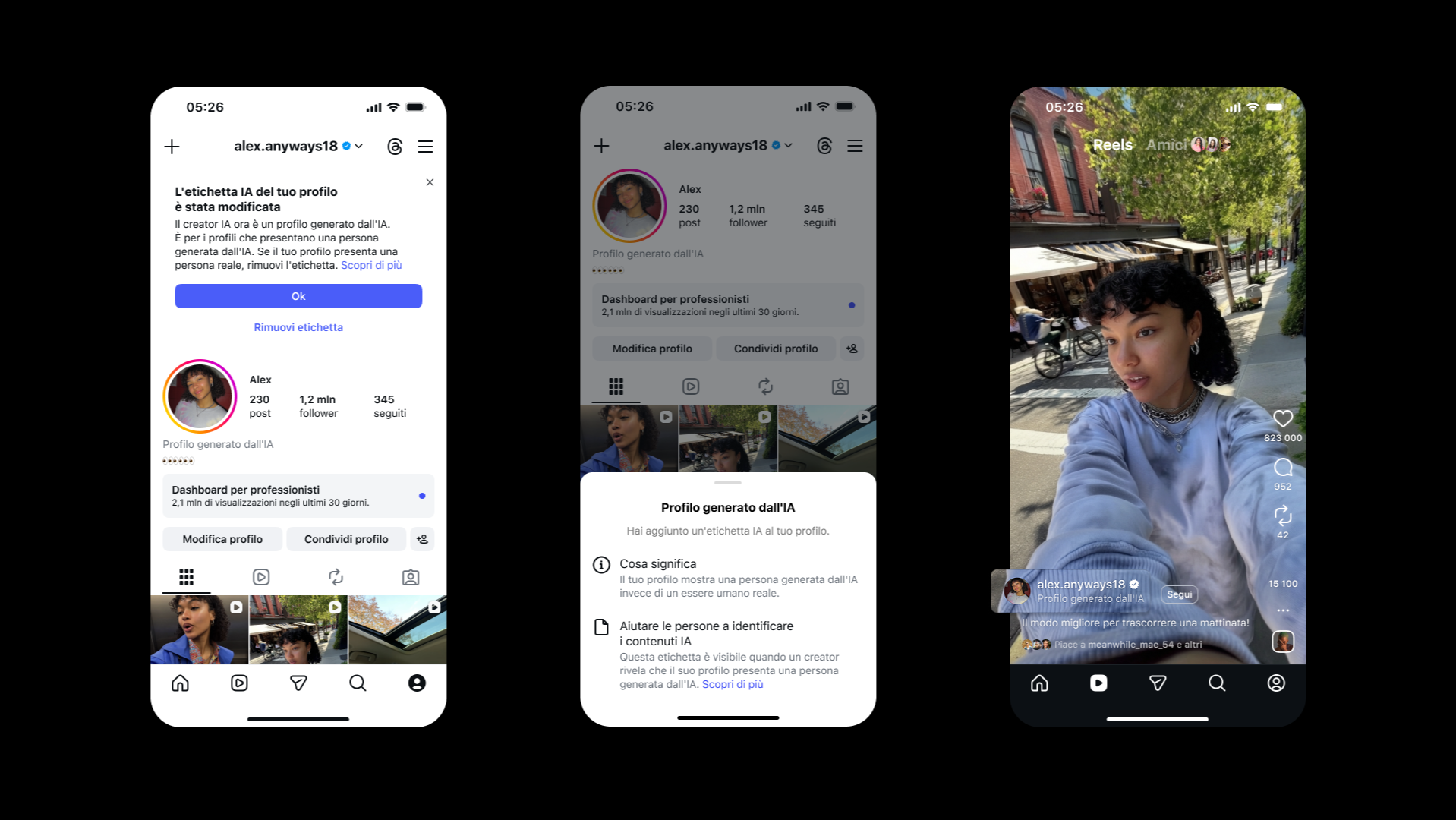 Instagram mette un freno ai profili creati con l’IA: senza etichetta saranno esclusi da Reels ed Esplora Instagram mette un freno ai profili creati con l’IA: senza etichetta saranno esclusi da Reels ed Esplora