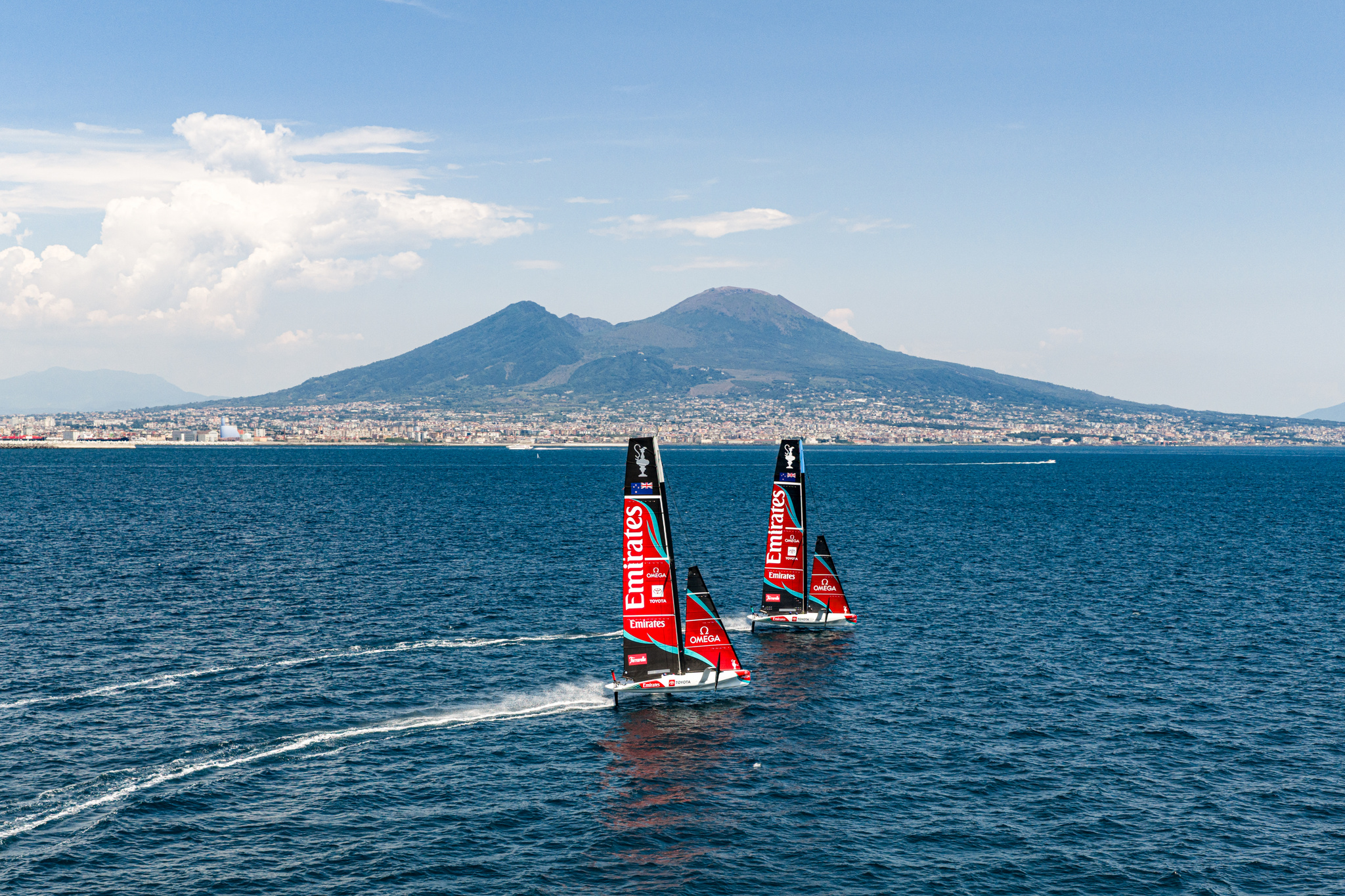 Ecco l’America’s Cup nel golfo di Napoli: il top della vela mondiale a casa nostra