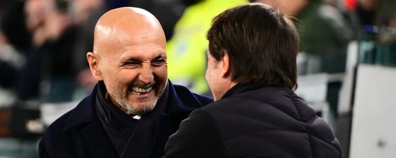 Luciano Spalletti e Antonio Conte