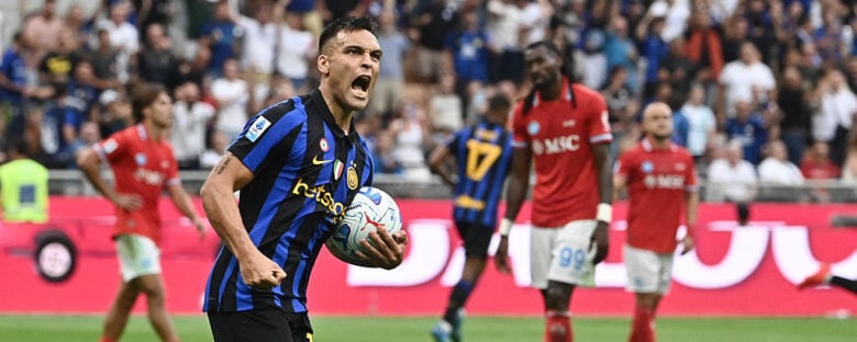 Lautaro Martinez Inter Napoli