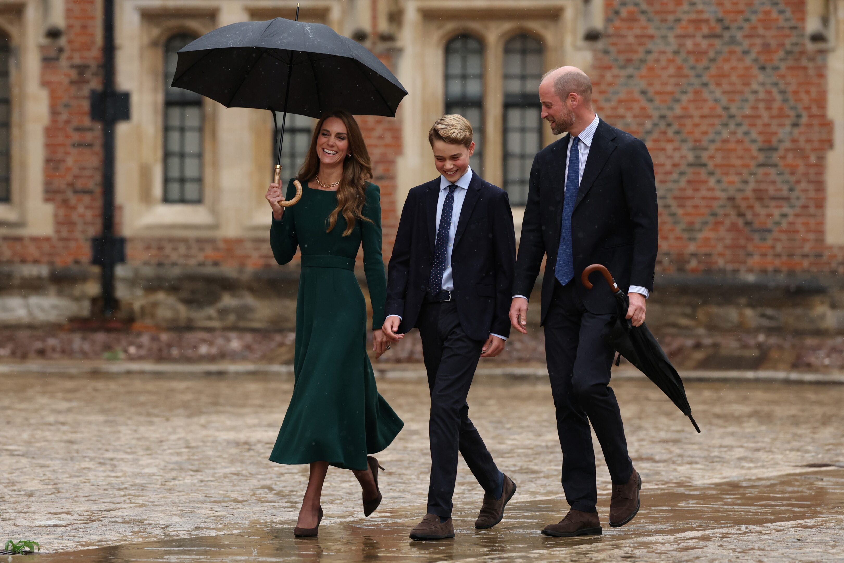 Il principe George comincia una nuova vita a Eton sulle orme di William Il principe George comincia una nuova vita a Eton sulle orme di William