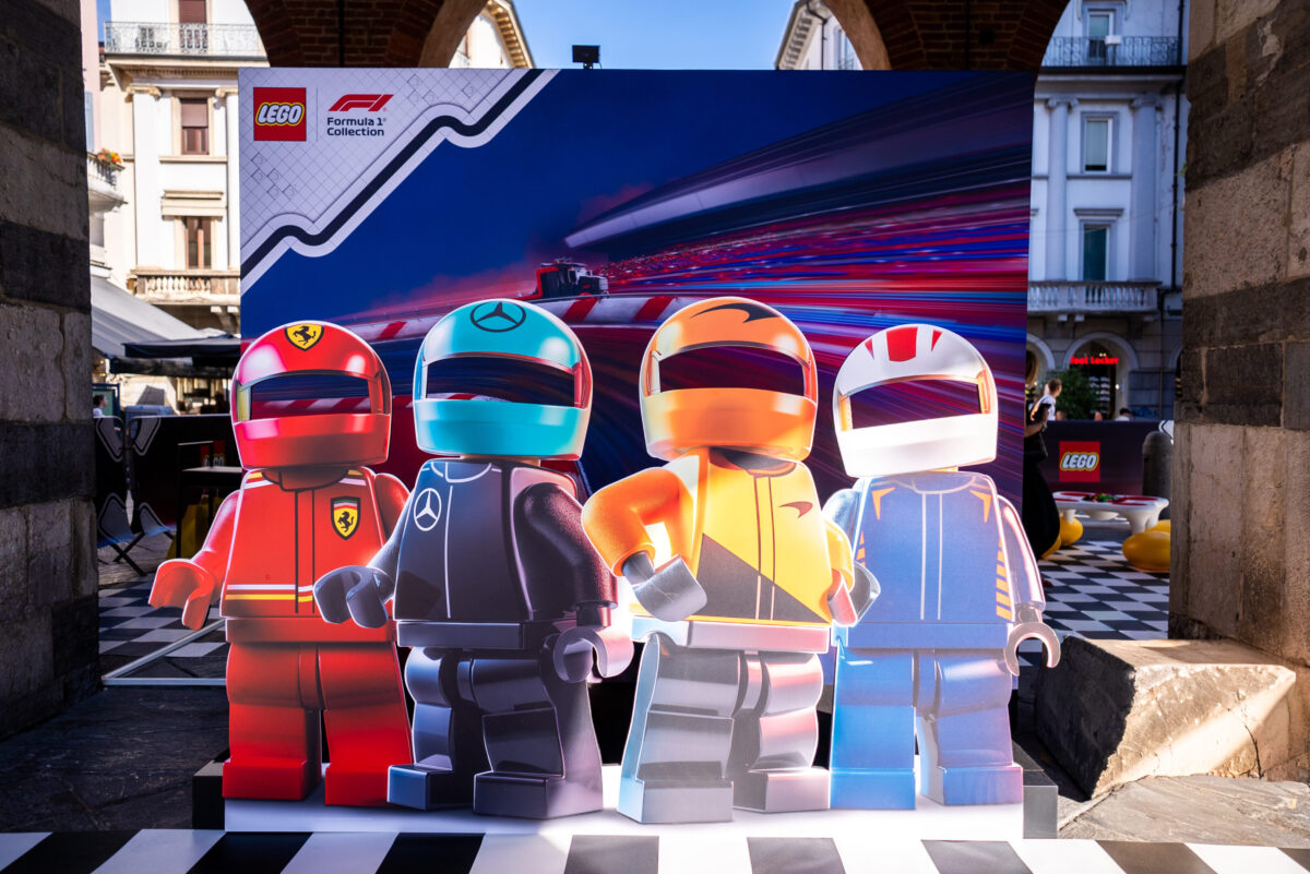 LEGO porta 85.000 mattoncini tra Milano e Monza per il Gran Premio di Formula 1
